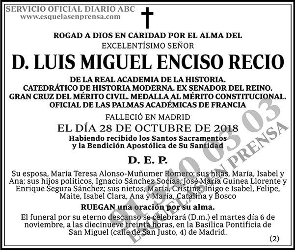 Luis Miguel Enciso Recio